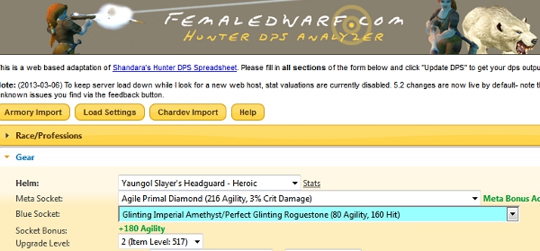 Zeherah has implemented the changes slated thus far for 5.3 on the beta version of her Femaledwarf online spreadsheet, and the theory-crafters at Elitist Jerks have been working to establish […]